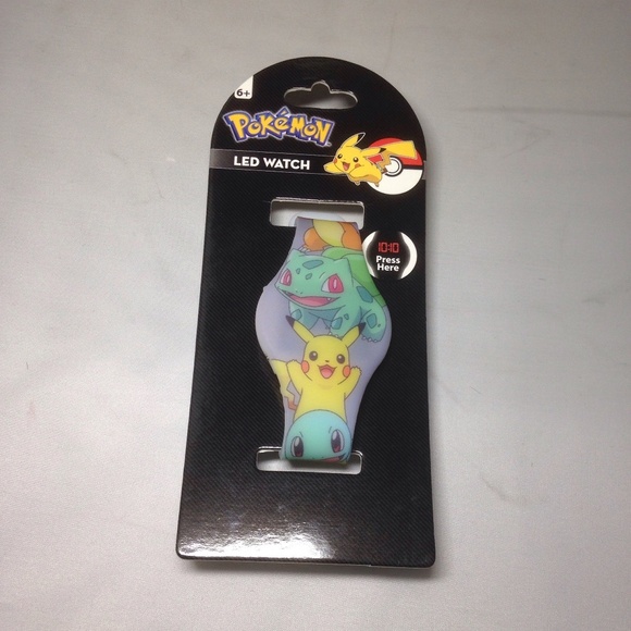 Pokemon Pikachu LED Silicone Watch NEW NWT - Picture 2 of 5
